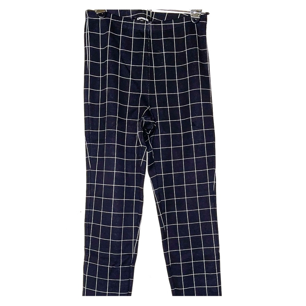 Express square print legging